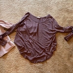 Fall: winter mauve tops